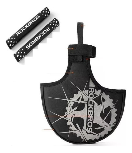 Protector Plato Bicicleta Mtb Ruta + Protector De Cadena