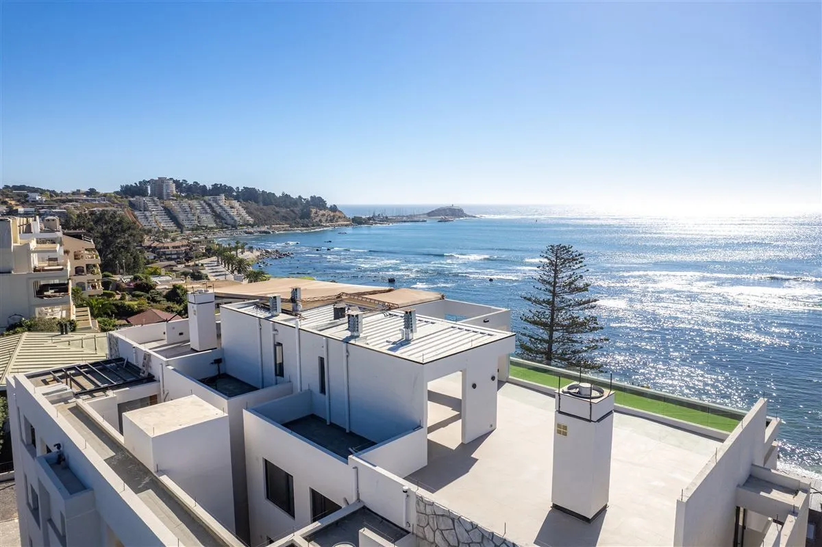 Imagen 3 de 30 de Oportunidad! Departamento Nuevo Con Rooftop Y Vista Al Mar.
