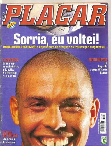 Placar - Sorria, Eu Voltei!/ Flamengo/ César Do Azulão..