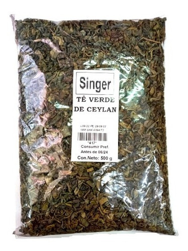 Té Verde Ceylan 500gr