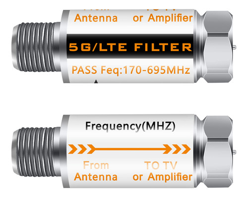 2 Piezas De Filtro 5g/lte Mejora Las Seales De Amplificador