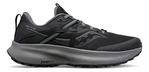 Zapatilla Hombre Saucony Ride 15 Tr Black/charcoal