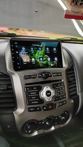 Central Multimidia 9' Ford Ranger Android + Carplay