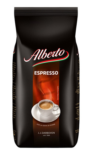 1 Kg Café En Grano Espresso Fuerte Tostado Italiano Alberto