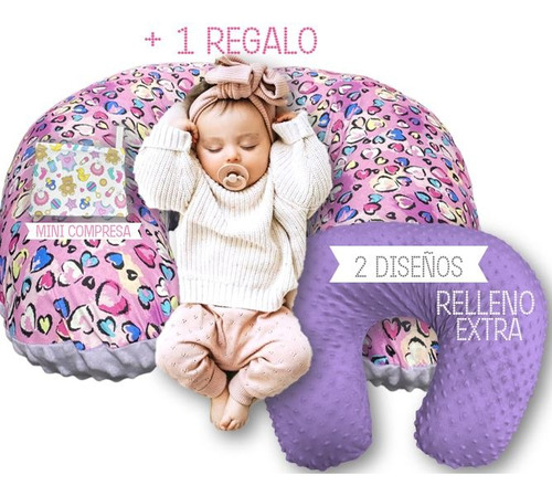 Almohada De Lactancia (cojín Amamantar Bebes Niños Biberón)