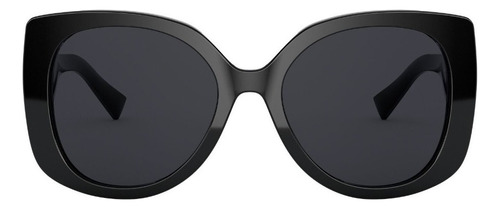 Óculos de sol femininos originais Versace Black Cat