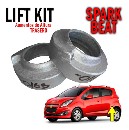 Kit Altura De Suspension Trasero Chevrolet Spark / Beat