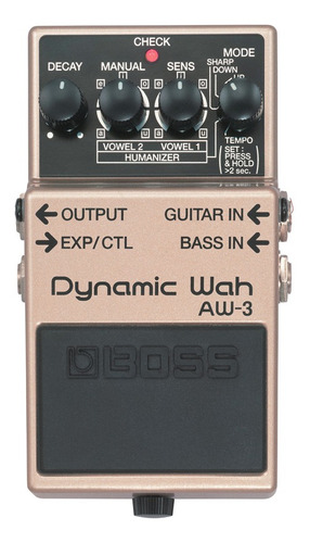 Pedal Efecto Guitarra Electrica Boss Aw3 Dynamic Wah Prm