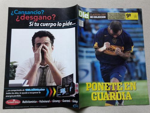 Revista Ole Especial Clausura 2007 Fecha 9 Poster Jose Sosa (Usado)