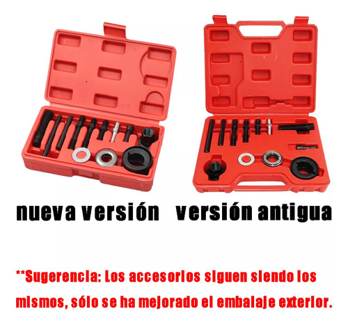 12pcs Juego De Instalador De Extractor De Polea Automotriz 846g
