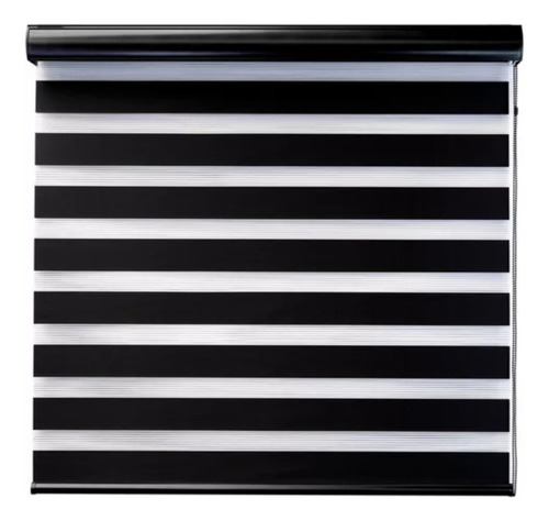 Hapemein® Persiana Doble Capa Zebra 80x200 Cm Enrollable 1pcs