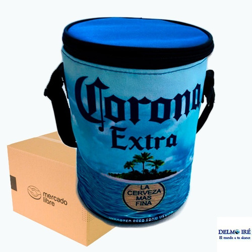 Hielera Corona Extra Capacidad 6 Latas De 355 Ml