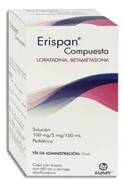 Comprar Erispan Loratadina Con Betametasona Solución Pediátrica 60ml