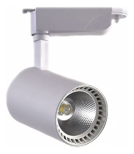 Luz De Pista Led De Carcasa Blanca De 12 W Para Exposición E