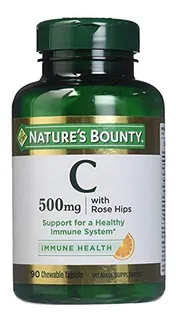 Nature 's Bounty Vitamina C 500 Mg Con Pastillas Masticables
