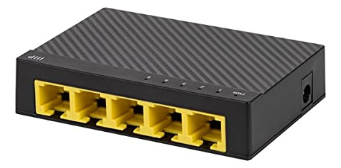Pack Switch Ethernet 5-port Gigabit Para Gaming Y Streaming