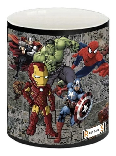 Tazas Mágicas 3d De Iron Man - Los Vengadores