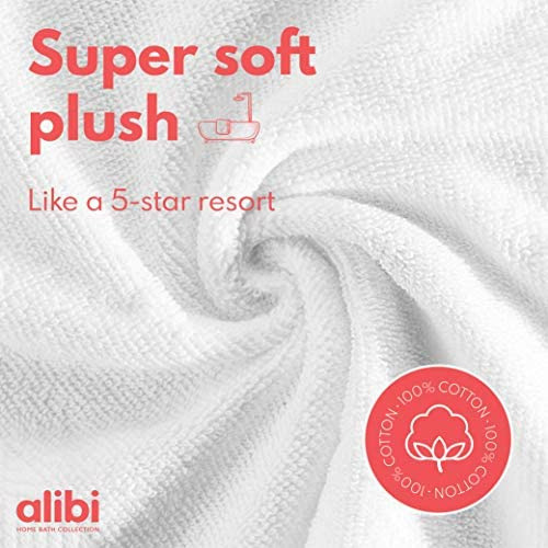 Juego De Toallas Para El Rostro Y El Cuerpo Alibi Washcloth