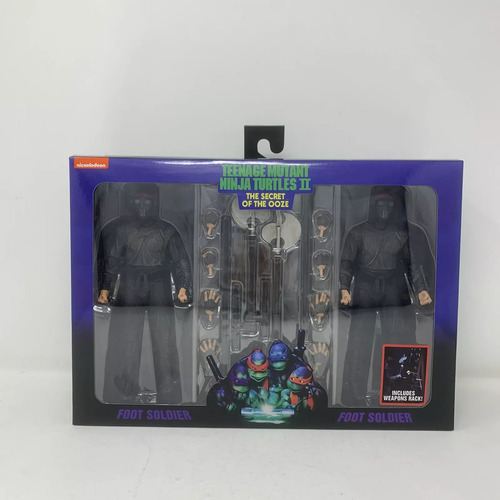 Neca Tmnt2: The Secret Of The Ooze-foot Soldier 2 Pz
