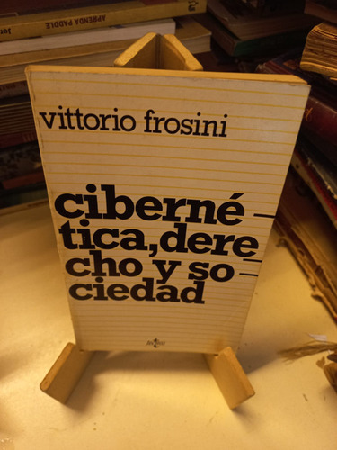 Cibernética Derecho Y Sociedad - Vittorio Frosini