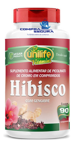 Hibisco Con Jengibre Y Picolinato De Cromo