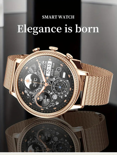 Reloj Inteligente Refinado Para Mujer Smartwatch