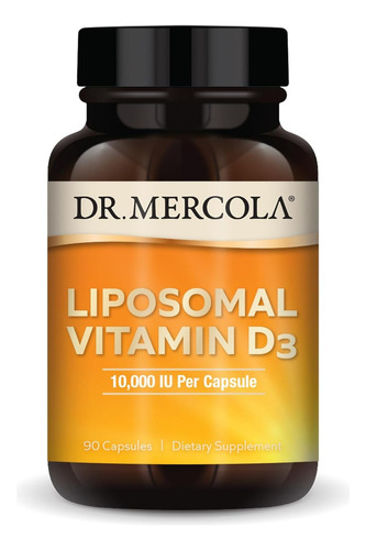 Vitamina D3 10000 Ui Liposonal Dr. Mercola 90 Cápsulas
