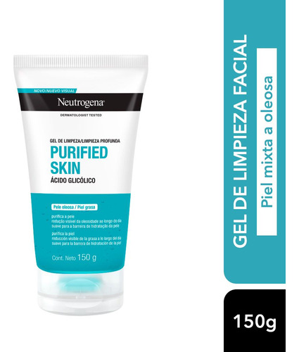 Neutrogena Purified Skin Gel Limpiador 150gr