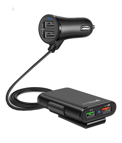 Cargador Para Servicios De Uber, Mxmex-001, Negro, 12-32v,