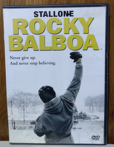 Rocky Balboa Película Dvd Importado Región 1 (Usado)