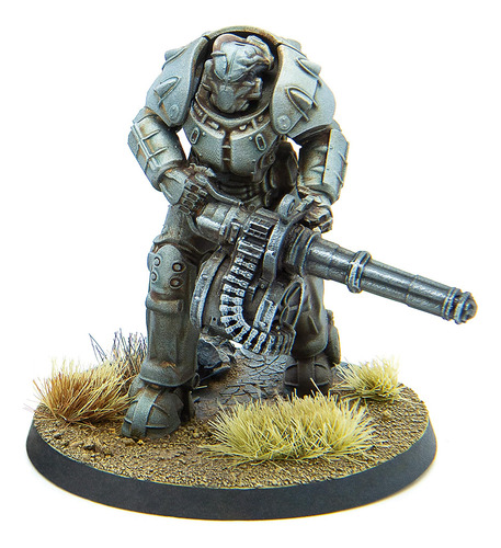 Miniaturas Modiphius Fallout Wasteland Warfare X-01 Power Ar