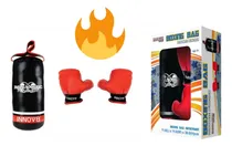 Comprar Kit De Boxeo Saco De Box Y Guantes Para Niños Original 