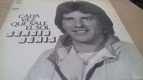 Sergio Denis - Vinilo Cada Vez Que Sale El Sol