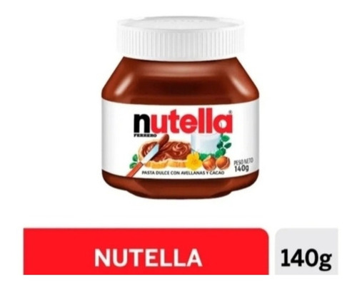 Avellana Nutella 140 Gramos