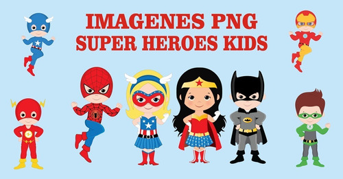 Clipart Imagenes Png Super Heroes Kids