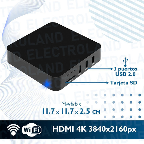 Convertidor Smart Tv Convertir Tv Box Android Teclado Combo