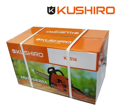 Imagen 9 de 10 de Motosierra A Explosión Naftera 2t 45cc 1700w Esp 18p Kushiro