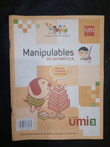 Libro Manipulables De Matemática Mi Amigo Umi 3 Sm