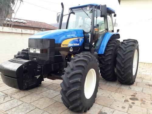 Trator New Holland Tm 7040 Filipado 2011 Revisado 4600 Horas