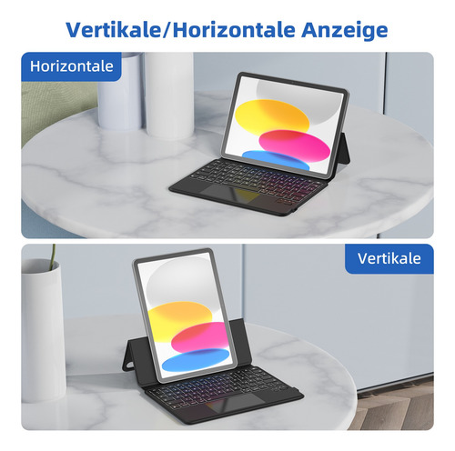 Smart Keyboard Para iPad 10th Geração A2696/a2757/a2777