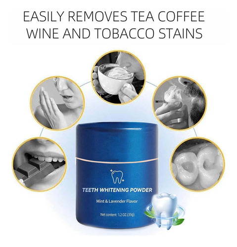 Creme Dental Whitening Booster Powder Pó Clareador De Dentes
