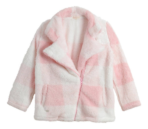 Exception-poleron Tipo Chaqueta Peludo Niña I23mpol-28 Rosado