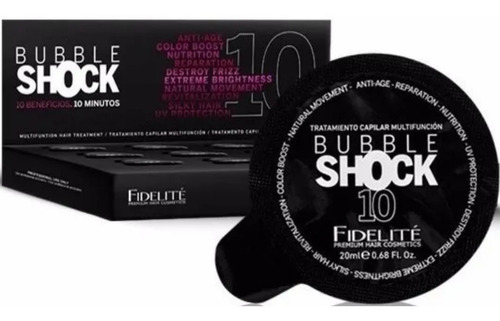 Bubble Shock 10 X 12u. 20ml Fidelite 