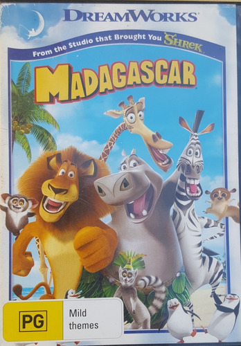 Madagascar (2005) Dvd (Usado)
