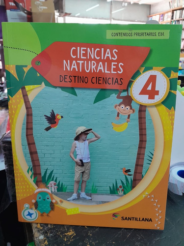 Ciencia Naturales 4 Destino Ciencias (edion Año 2024): Contenidos Prioritarios Ebi, De Sin . Editorial Santillana, Tapa Blanda, Edición 1 En Español