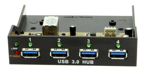 Usbgear Usb 3.0 4 Puerto Via Superspeed Chip Hub Led