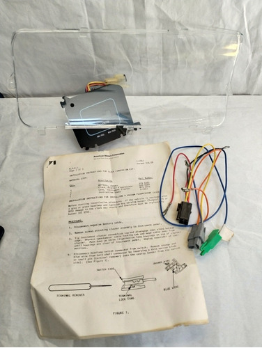 Mica,reloj Y Conector De Tablero Rambler 79/83 Original.