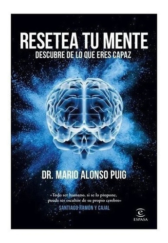 Imagen 1 de 1 de Libro Resetea Tu Mente. Descubre De Lo Que Eres Capaz(*)