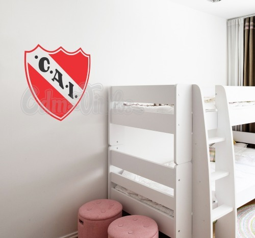 Vinilo Decorativo Escudo Independiente Futbol Deporte Pared