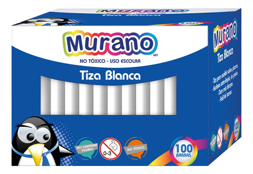 Tiza  Blanca  100  Barras         Murano